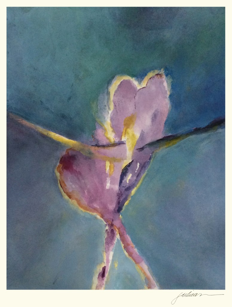 "bonaventure" 8" x 10" watercolor  $90